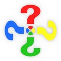 Colorful Question Marks Share