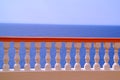 Colorful railing