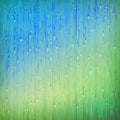 Colorful rain abstract grange rainy landscape