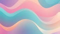 Rainbow Cloud Gradient with Wavy Texture. AI Generated Royalty Free Stock Photo