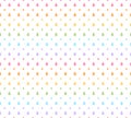 Colorful rainbow drop rain pattern background vector design