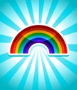 Colorful Rainbow Icon