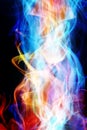 Colorful Rainbow Smoke Royalty Free Stock Photo