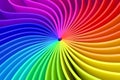 Colorful Rainbow Swirl Abstract Background. 3d Rendering Royalty Free Stock Photo