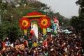 Colorful rally to celebrate Pohela Boishakh (Bengali New Year)