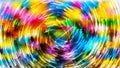 Colorful Random Circular Lines Background