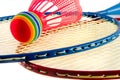 Colorful Raquet Sports Royalty Free Stock Photo