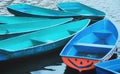 Colorful Recreation Boats