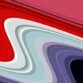 Colorful red black purple waves contrasts lines forms abstract bright vivid background Royalty Free Stock Photo