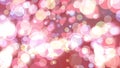 Colorful red light bubble divine dimension bokeh blur absract dark ray