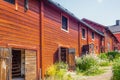 The colorful red wooden warehouses of Porvoo in Finland during a warm summer day - 5