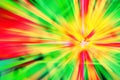 Colorful reggae sunburst abstract fun background Royalty Free Stock Photo