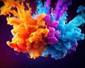 Colorful rendering effect wallpaper.