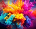 Colorful rendering effect wallpaper.