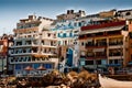 Colorful residences in Aghios Nikolas, Crete