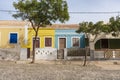 Colorful residential houses Fundo das Figueiras Boa Vista Royalty Free Stock Photo