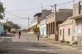 Colorful residential houses Fundo das Figueiras Boa Vista Royalty Free Stock Photo