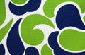 Colorful Retro Cotton Fabric