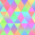 Colorful Rhomb Seamless Pattern Multi Colored Triangle Texture Geometric Minimalism Royalty Free Stock Photo