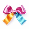 Colorful ribbons for a better tomorrow for all Royalty Free Stock Photo