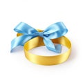Colorful ribbons for a healthy future Royalty Free Stock Photo