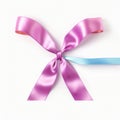 Colorful ribbons for a healthy life Royalty Free Stock Photo