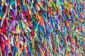 Colorful Ribbons of Lord of Bonfim in Salvador - Bahia, Brazil