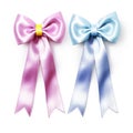 Colorful ribbons for a new hope Royalty Free Stock Photo