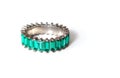 Colorful ring on a white background Royalty Free Stock Photo