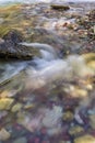 Colorful River Rocks and Swirls