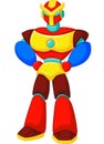 Colorful robot cartoon Royalty Free Stock Photo