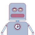 Colorful robot design Royalty Free Stock Photo