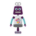 Colorful robot design Royalty Free Stock Photo
