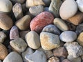 Colorful Rock Bed