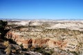 Colorful rock and sandstone formations in Capitol Reef National park Royalty Free Stock Photo