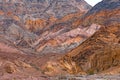 Colorful Rocks on a Desert Canyon Wall