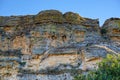 Colorful rocks formations at Isalo National Park in Madagascar Royalty Free Stock Photo