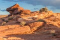 Colorful rocks at Horse Shoe Bend of Colorado River near Page Arizona USA Royalty Free Stock Photo