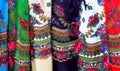 Colorful Romanian Kerchiefs