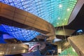 Colorful roof of Busan Cinema Center in Busan