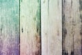 Colorful rough wooden texture background