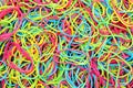 Colorful rubber bands Royalty Free Stock Photo