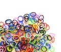 Colorful rubber bands Royalty Free Stock Photo