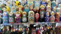 Colorful Russian Matryoshkas, a new surprise every time you open them