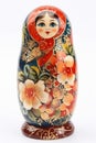 Colorful Russian Nested Matreshka Dolls.