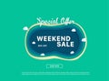 Colorful sale background.