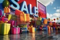 Colorful SALE Event: Shopping Extravaganza