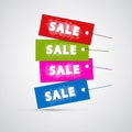 Colorful Sale Labels, Tags