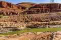 San Juan River Canyons Rock Formations Mexican Hat Utah