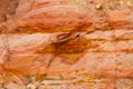 Colorful Sand Rock. Royalty Free Stock Photo